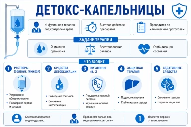 Капельница от наркотиков на дому в Апрелевке