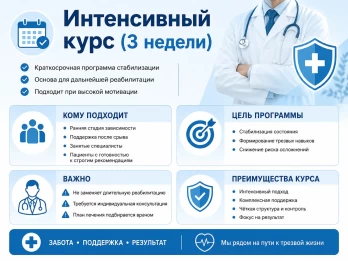 Реабилитация за 21 день в Апрелевке